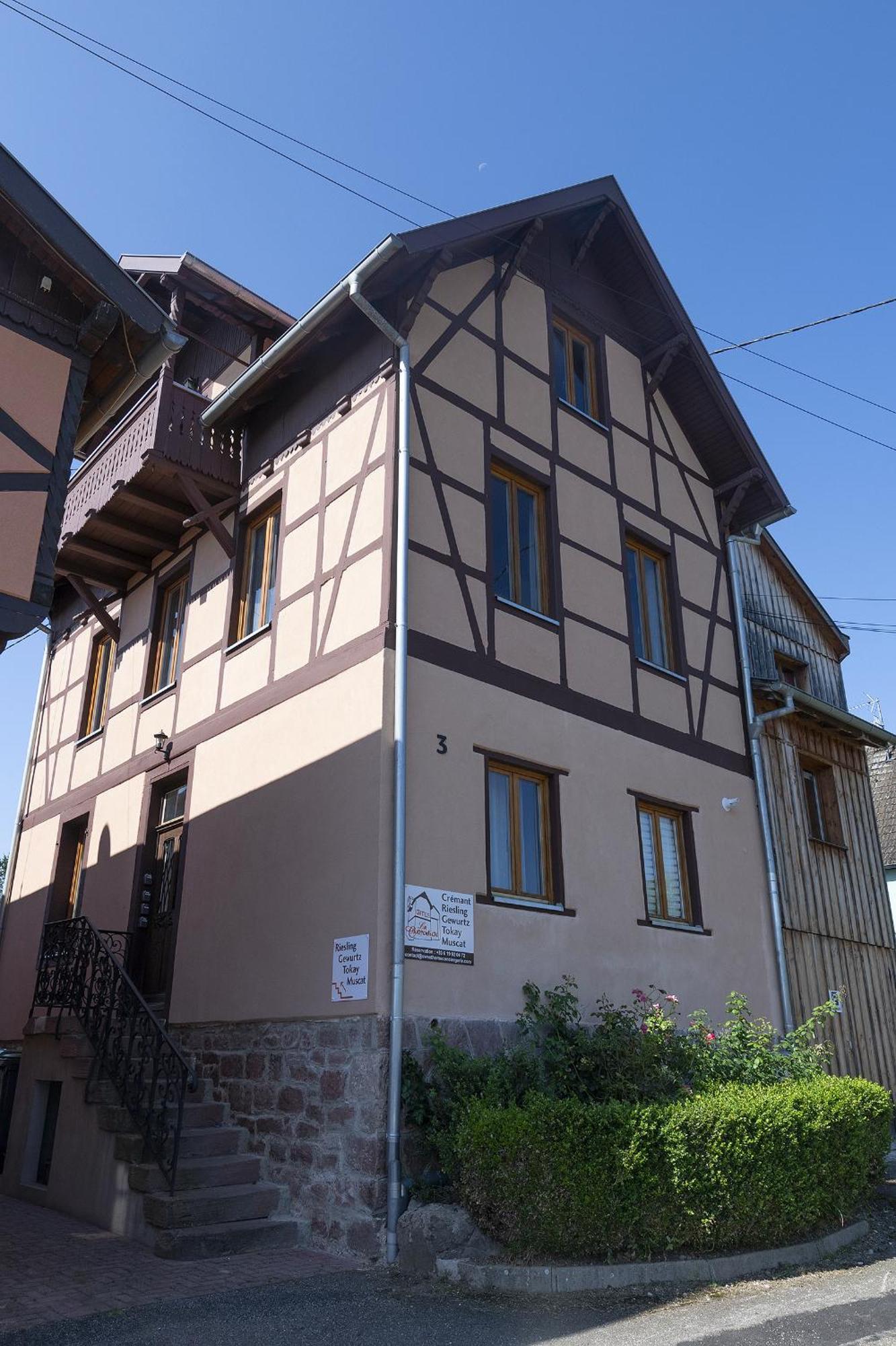 Appartement RIESLING - Vue imprenable sur le vignoble à Riquewihr Extérieur photo