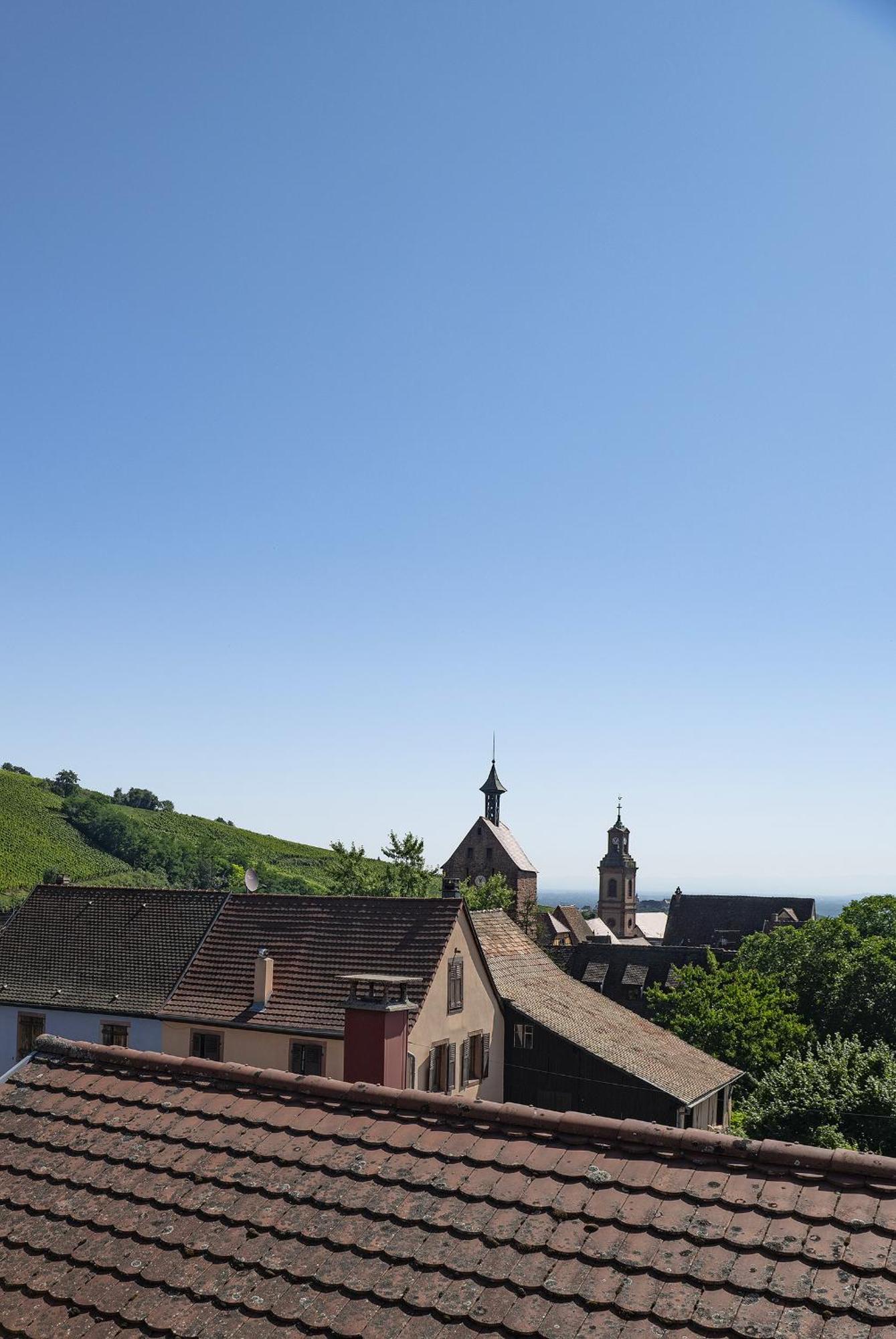 Appartement RIESLING - Vue imprenable sur le vignoble à Riquewihr Extérieur photo